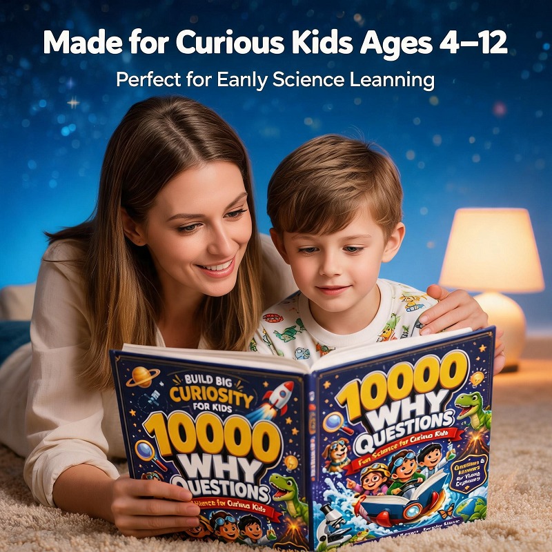 Kids Education Age - 10000 Why Kids Science Encyclopedia Book