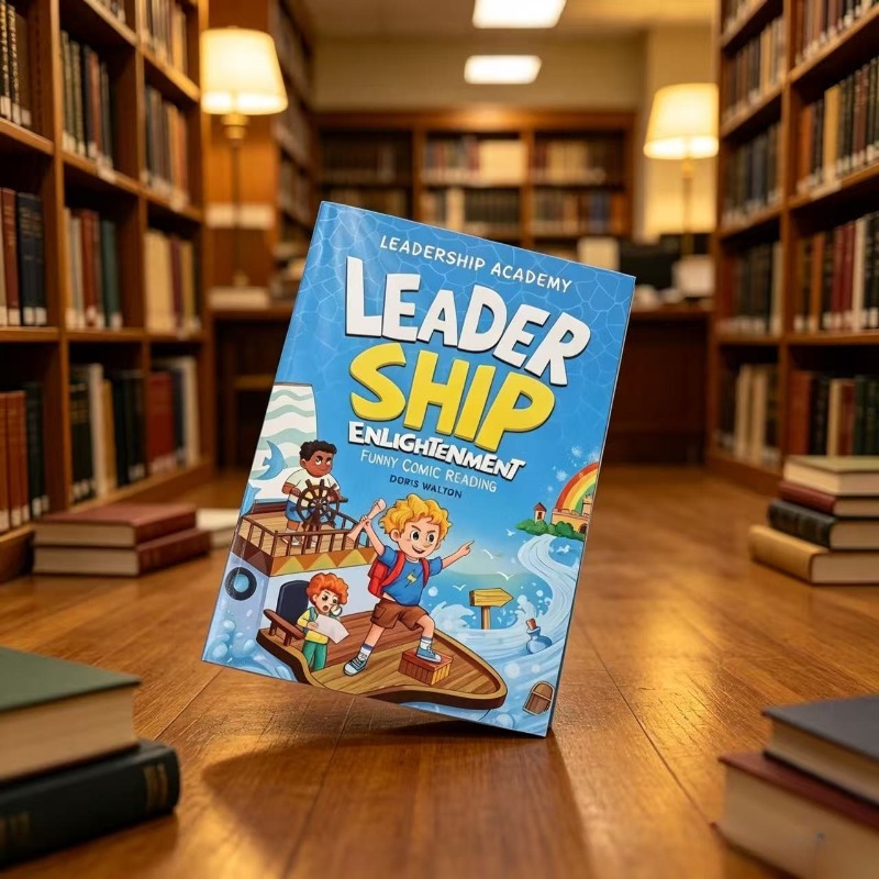 Kids Education Age - Leadership Enlightenment Kids Comic Book Children