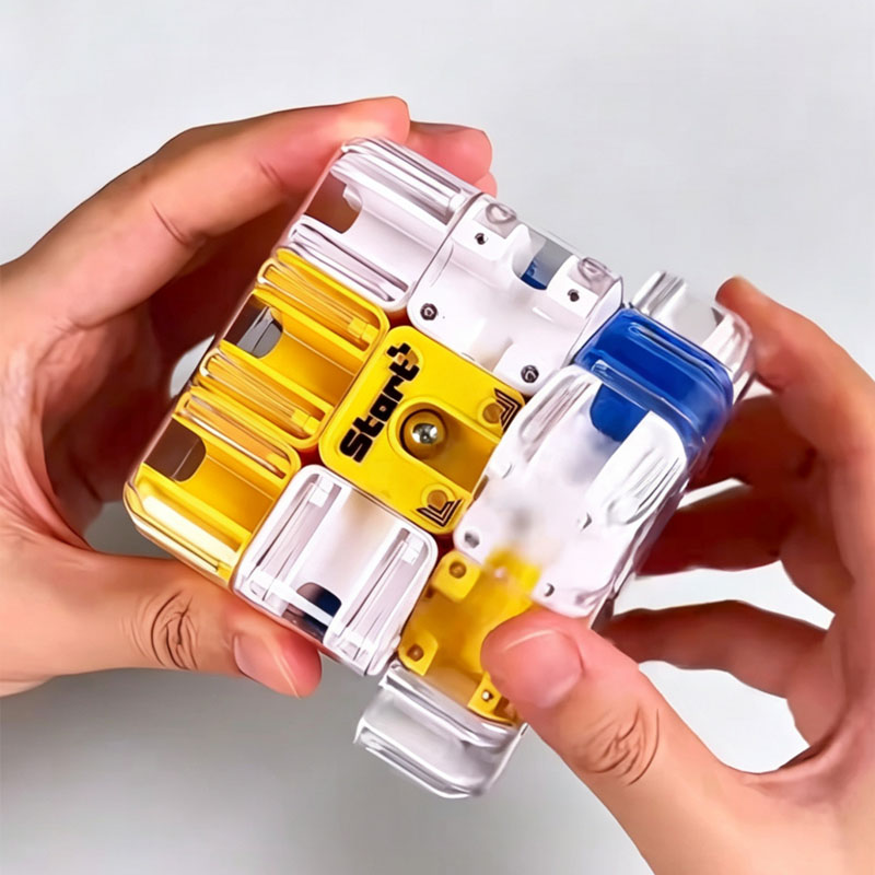 Novelty 3D Rolling Ball Maze C - Brain Teaser Cube 评论和价格