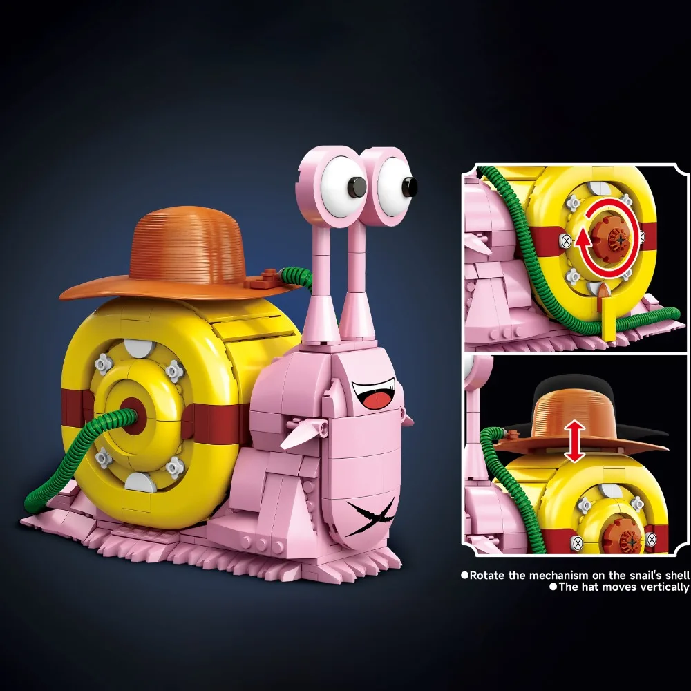 573pcs Snail Telephone Buildin - Kids Education Design 评论和价格