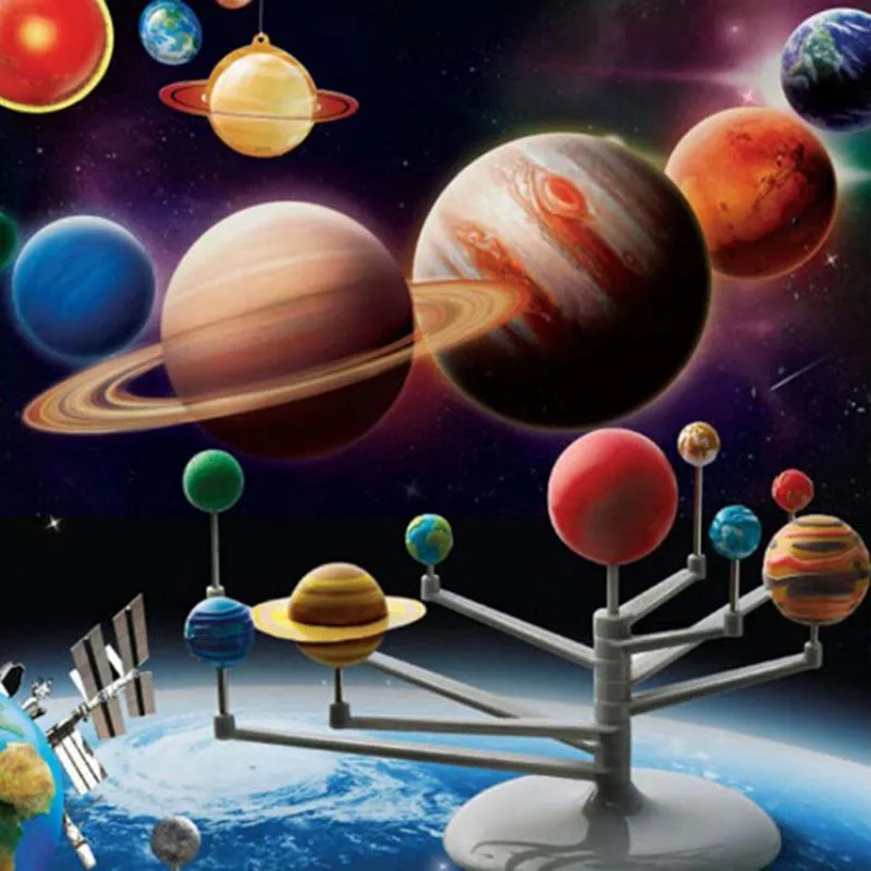 Solar System Model DIY Assembl - Kids Education System 评论和价格