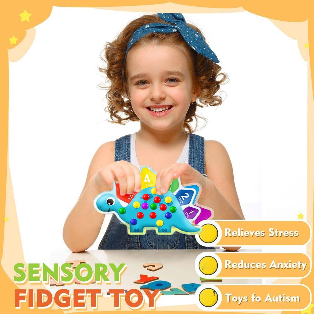 Dinosaur Sorting Toy Color Cog - Kids Education Design 评论和价格