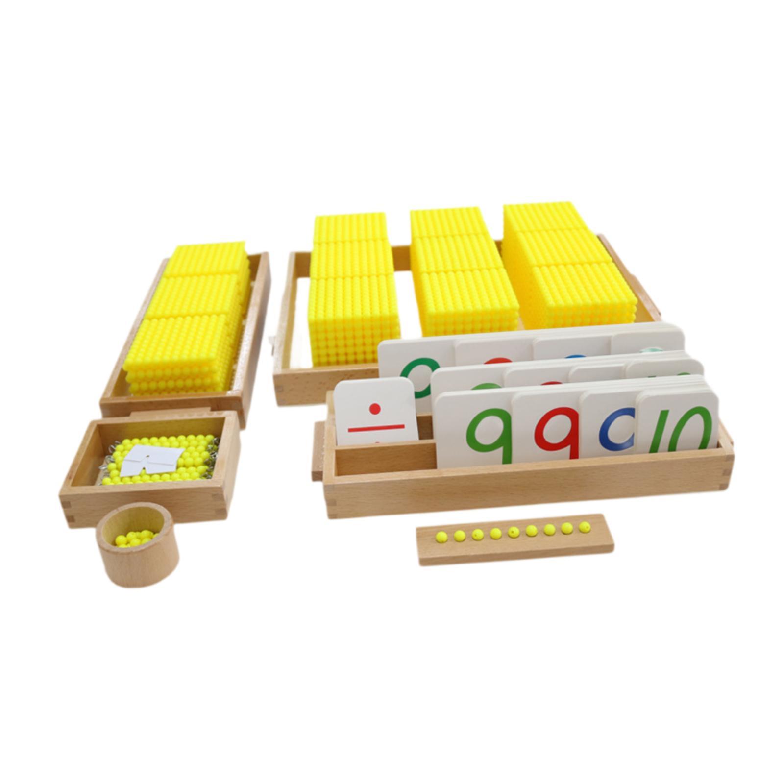 Montessori Math Toys Decimal S - Kids Education System 评论和价格