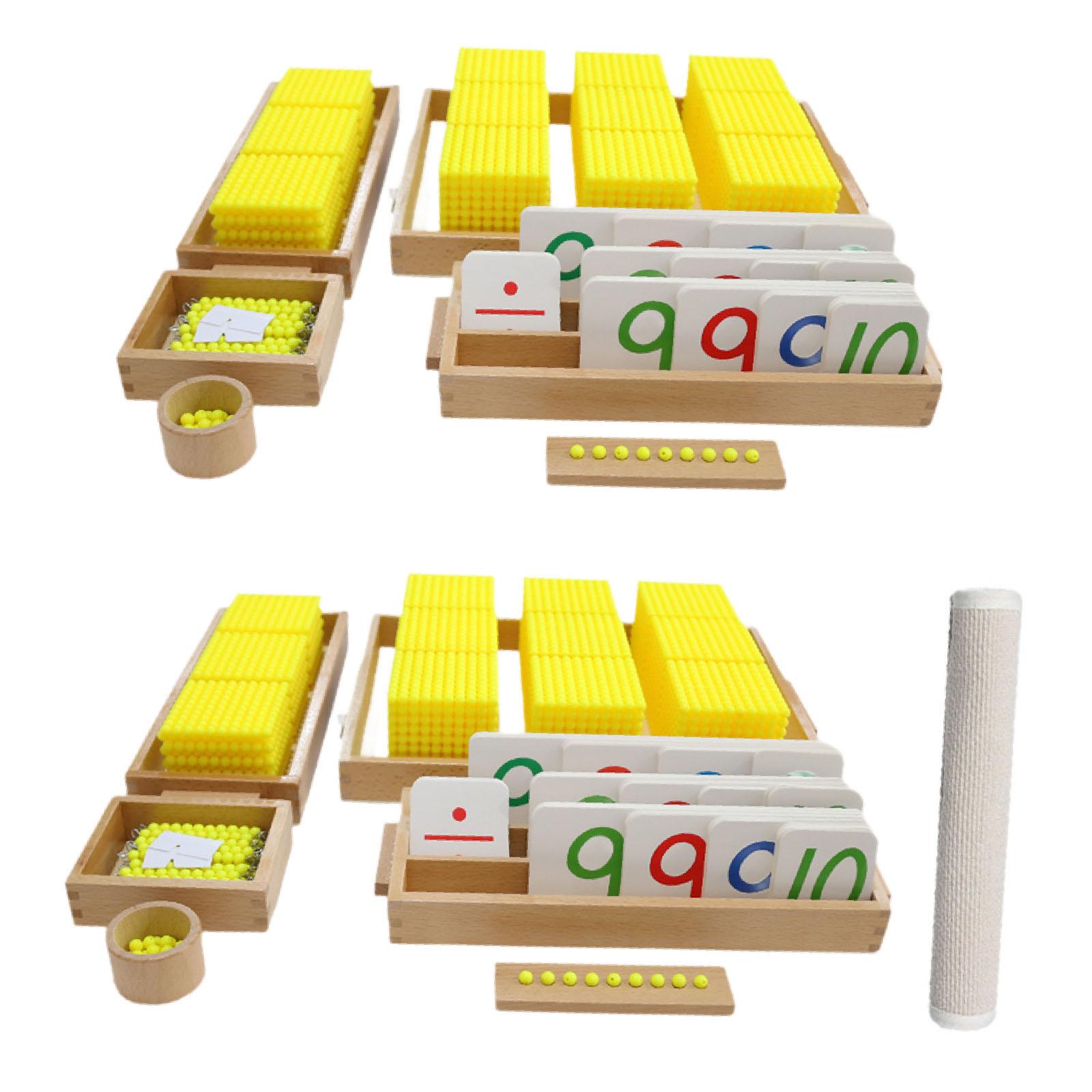 Montessori Math Toys Decimal S - Kids Education System 评论和价格