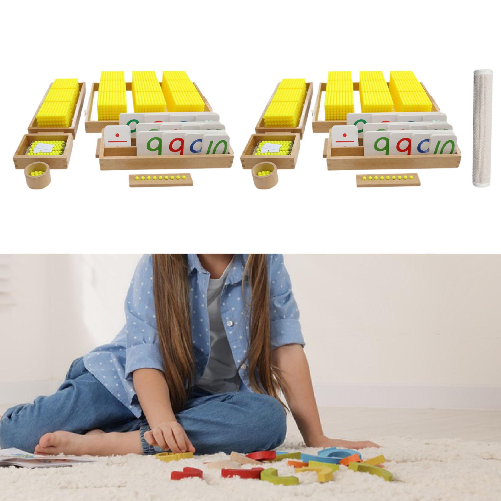 Montessori Math Toys Decimal S - Kids Education System 评论和价格