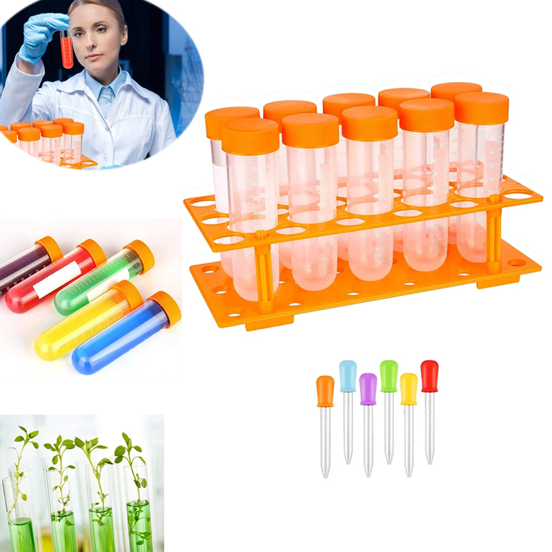 Kids Plastic Test Tubes Droppe - Kids Education Youtube 评论和价格