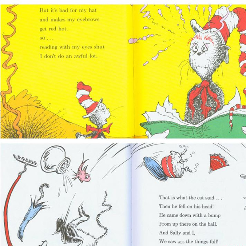Random 1 Book Dr.Seuss Interes - Kids Education Story 评论和价格