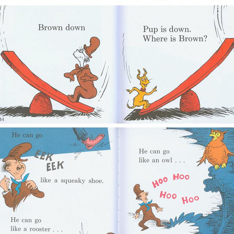 Random 1 Book Dr.Seuss Interes - Kids Education Story 评论和价格