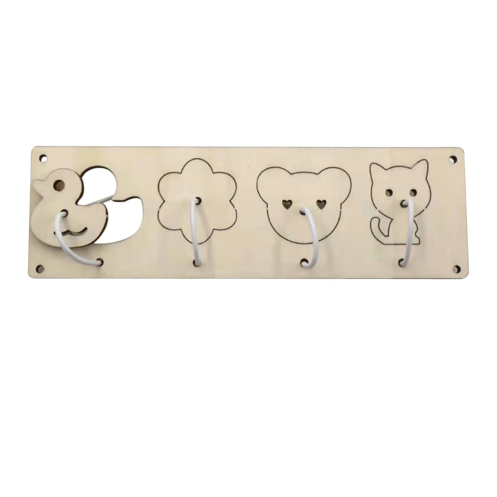Busy Board Material Wooden Mon - Kids Education Age 评论和价格