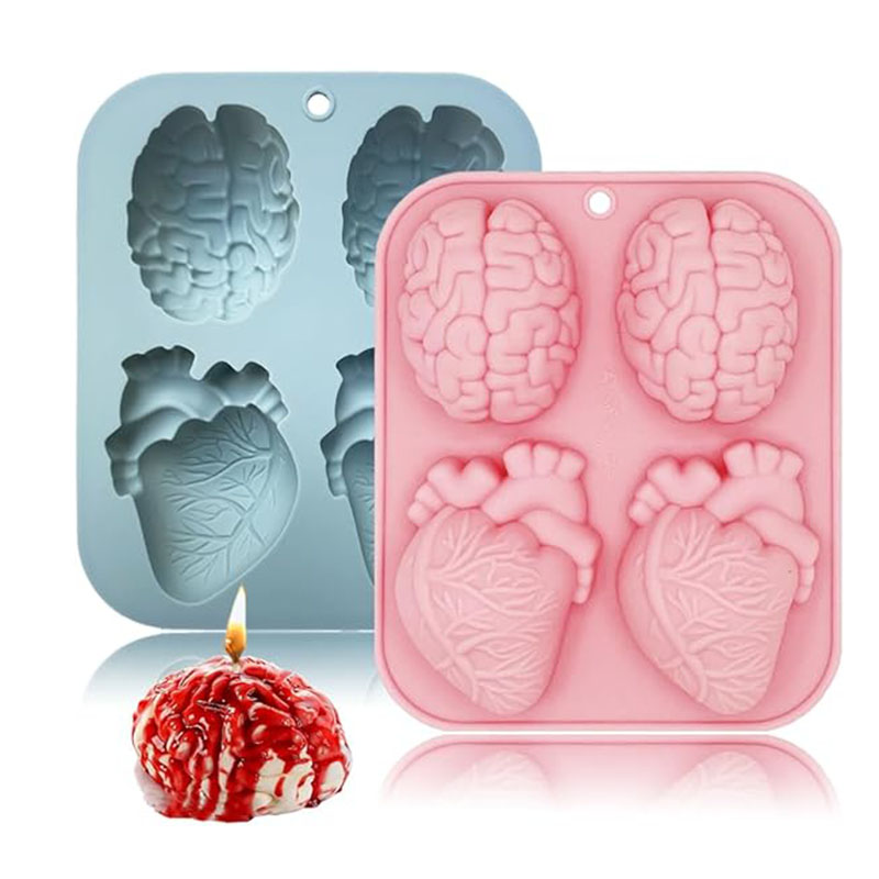 Human Brain And Heart Silicone - Brain Teaser Cube 评论和价格