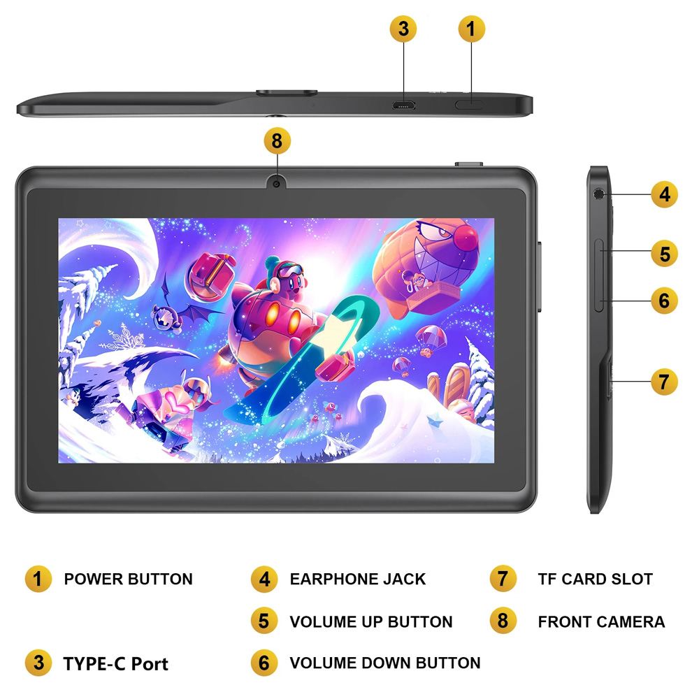 Hot Sales 7 Inch Kids Tablet Q - Kids Education Software For Pc 评论和价格