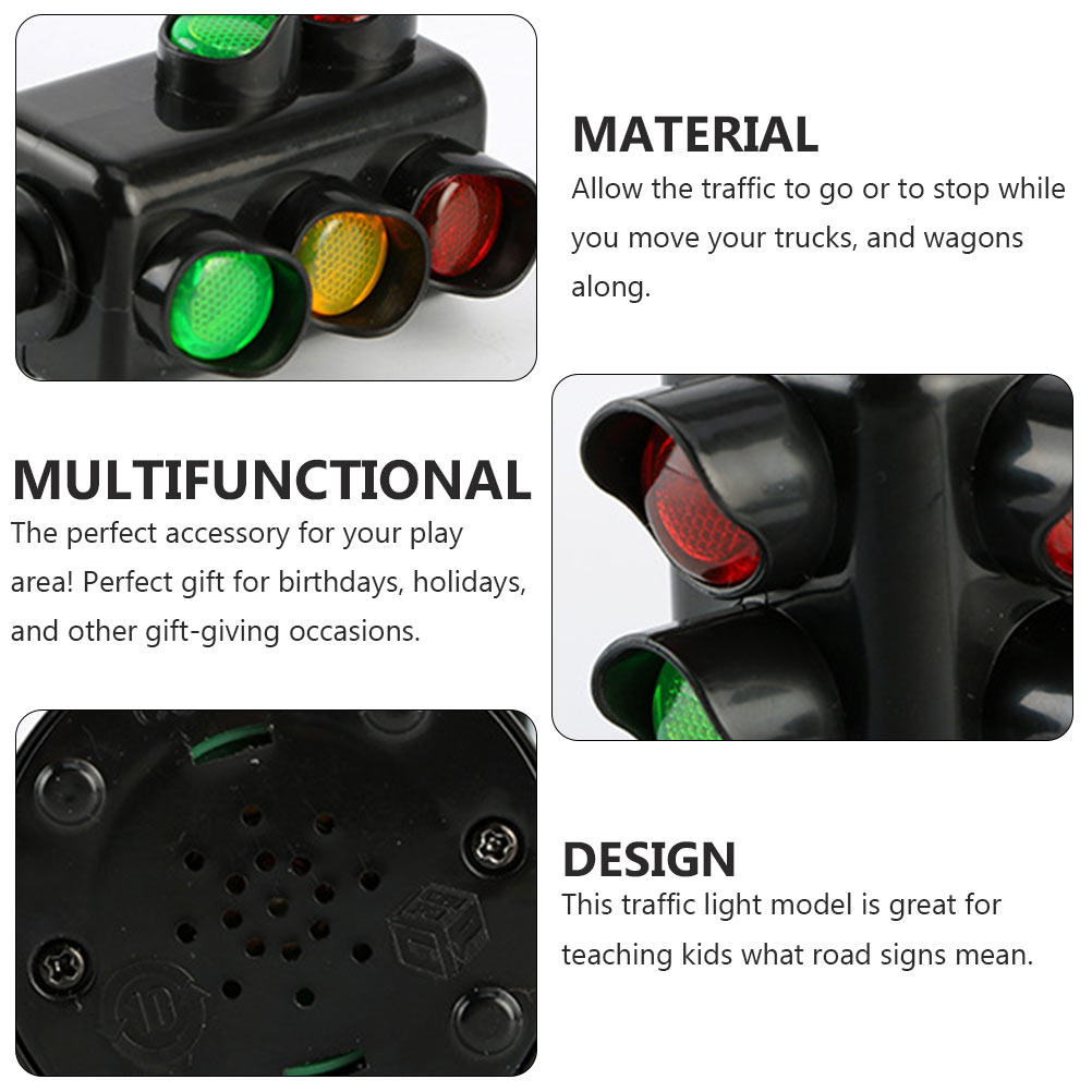 2Pcs Educational Traffic Signa - Kids Education Meaning 评论和价格