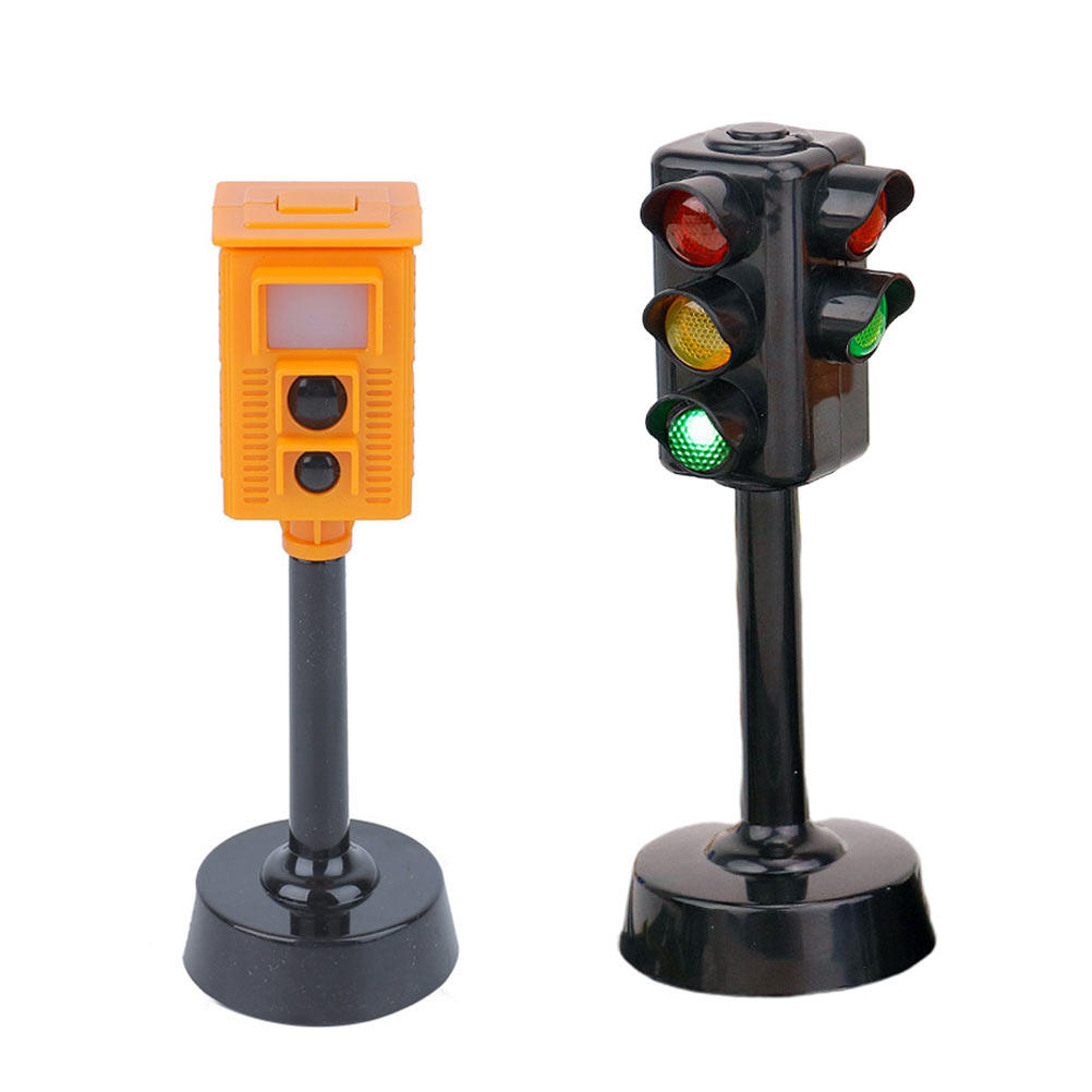 2Pcs Educational Traffic Signa - Kids Education Meaning 评论和价格