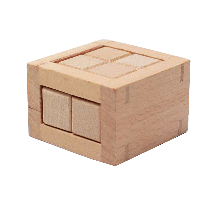 YueYu II Wooden Disentanglemen - Brain Teaser Cube 评论和价格