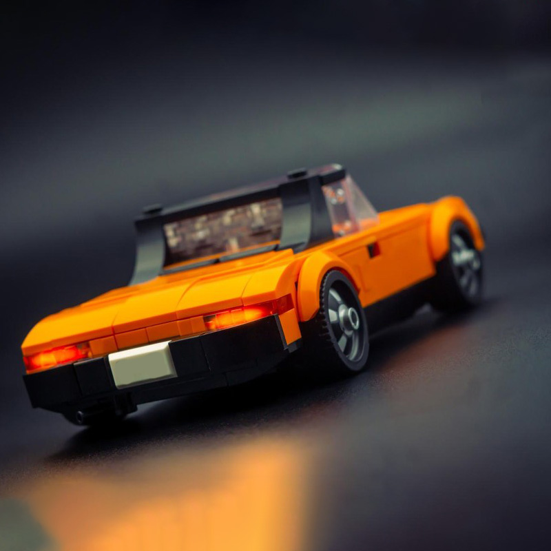262 PCS Speed Hypercar 914 MOC - Kids Education Design 评论和价格