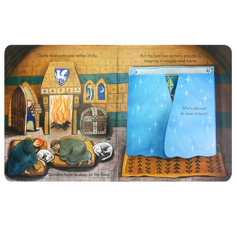 Usborne Peep Inside The Castle - Kids Education Age 评论和价格