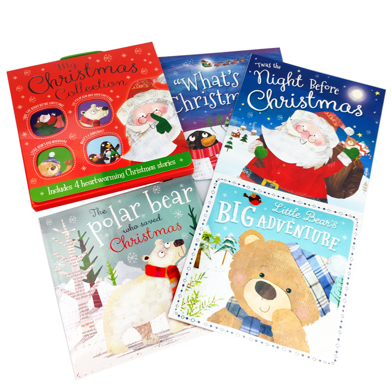 4 Books My Christmas English b - Kids Education Story 评论和价格