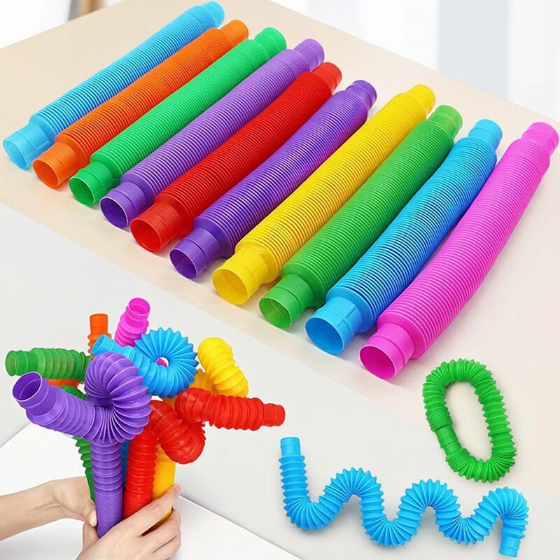 Color Pop Tubes Stretchable Te - Kids Education Youtube 评论和价格