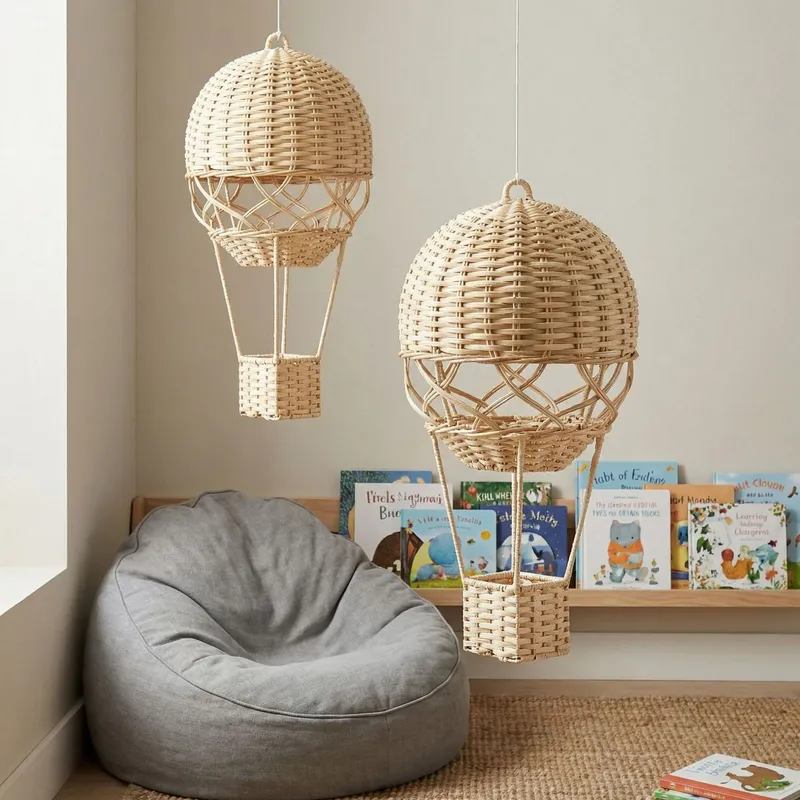 For Hand Woven Rattan Hot Air  - Kids Education Youtube 评论和价格