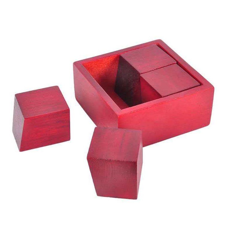 Impossible Wooden Brain Teaser - Brain Teaser Cube 评论和价格