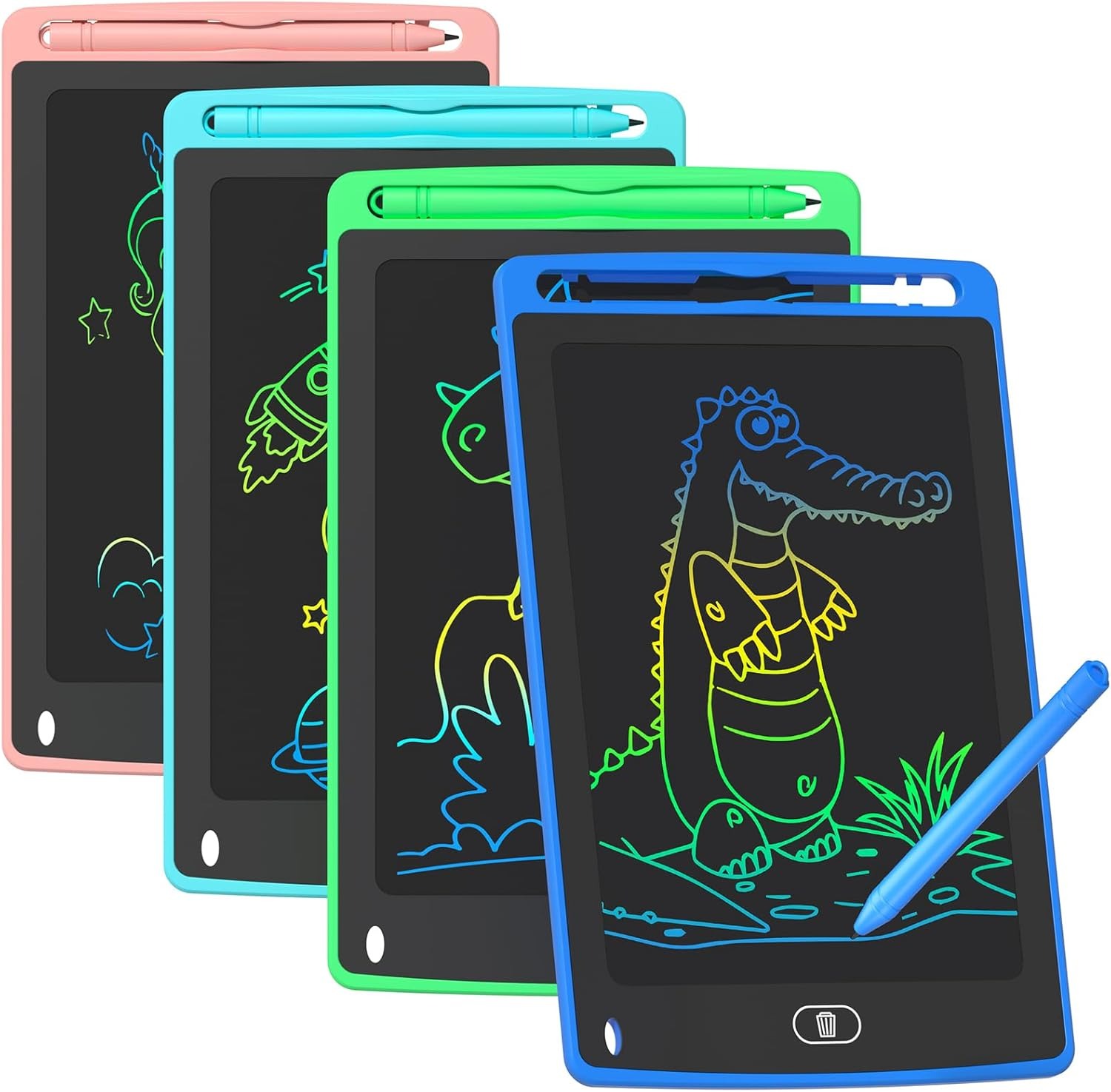 Pack LCD Writing Tablet for Ki - Kids Education Age 评论和价格