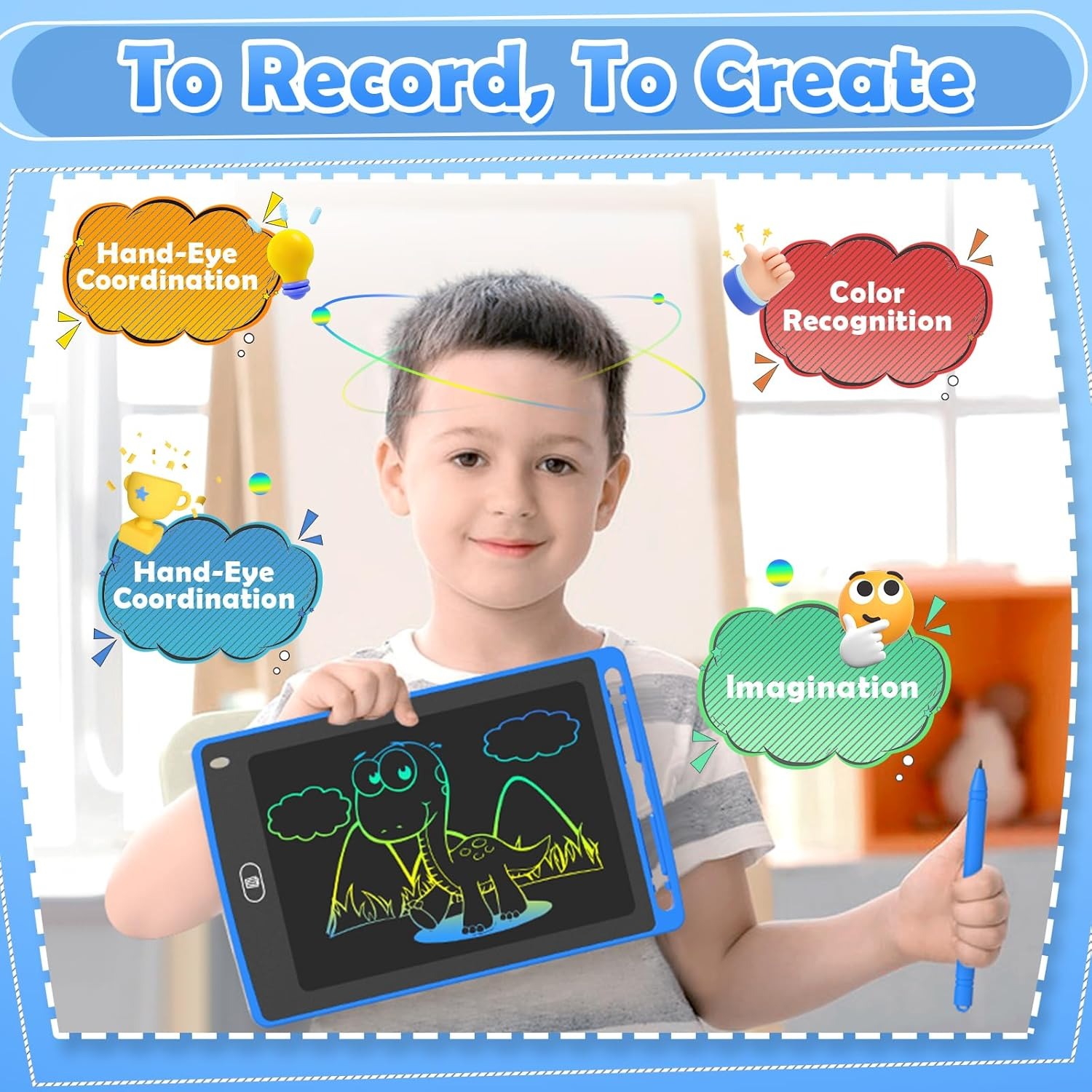 Pack LCD Writing Tablet for Ki - Kids Education Age 评论和价格