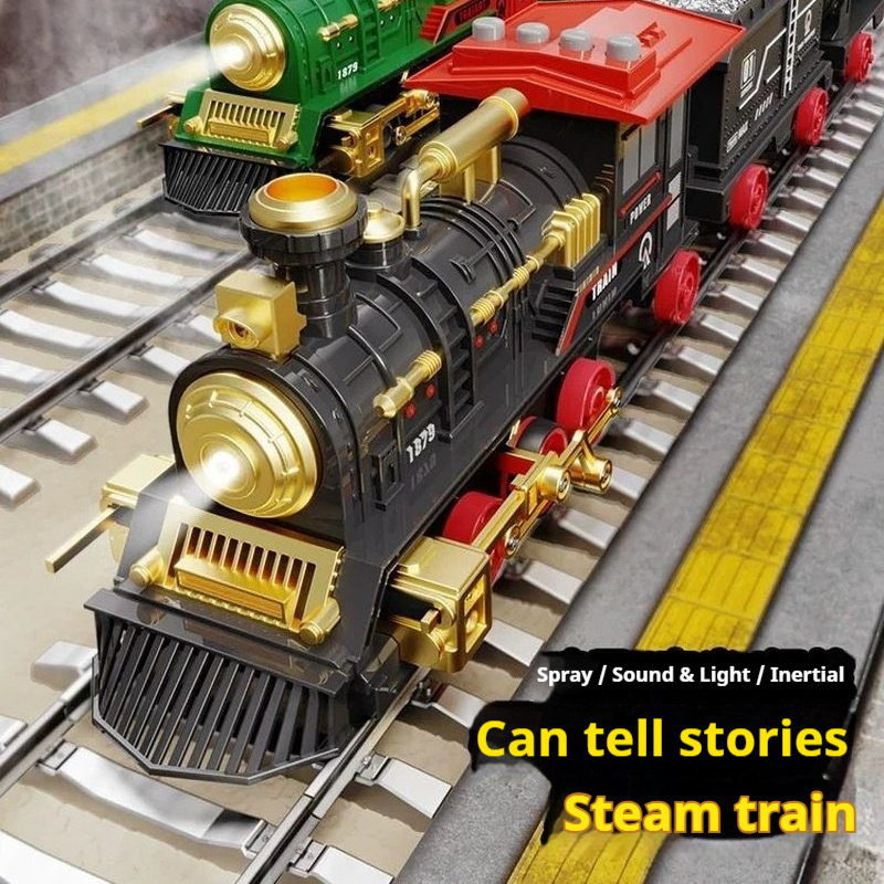 Kids Electric Retro Steam Trai - Kids Education Story 评论和价格