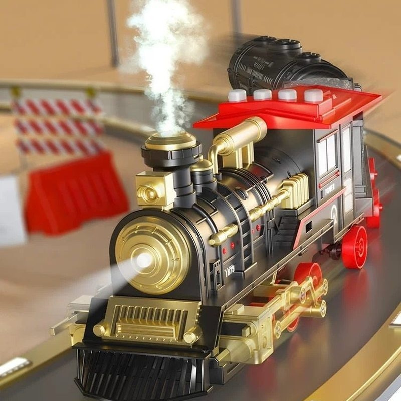 Kids Electric Retro Steam Trai - Kids Education Story 评论和价格
