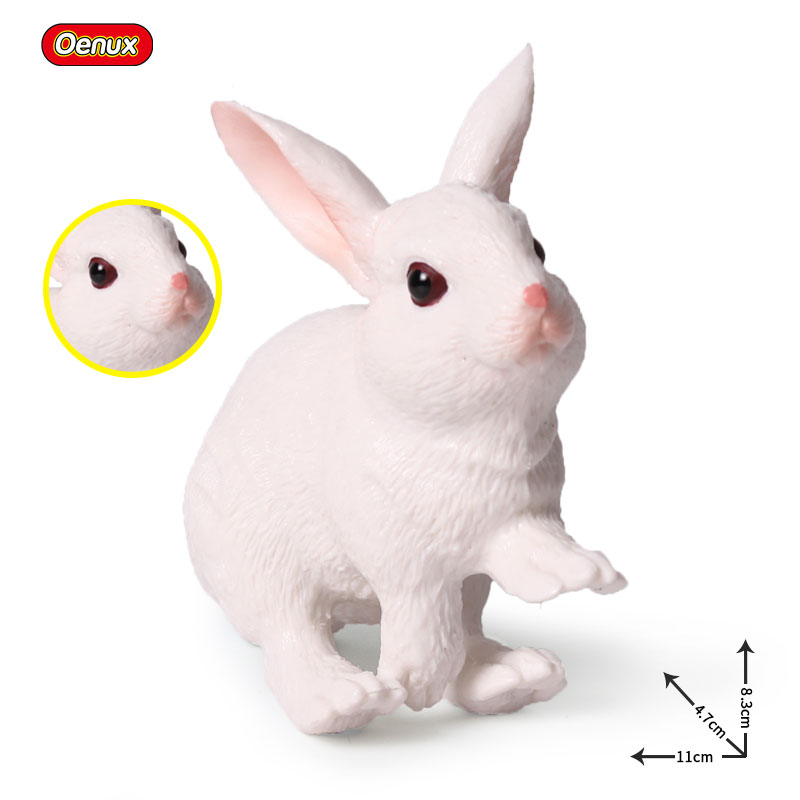 Oenux Lovely Farm Rabbit Bunny - Kids Without Education 评论和价格