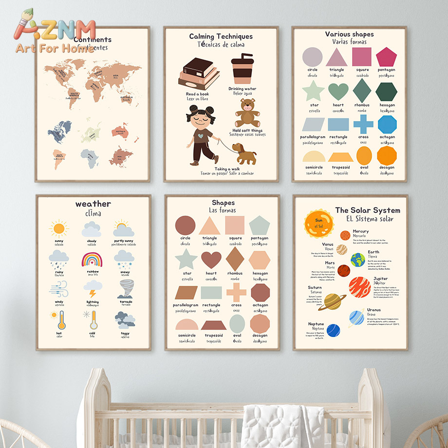 AZNM Bilingual Spanish English - Kids Education System 评论和价格