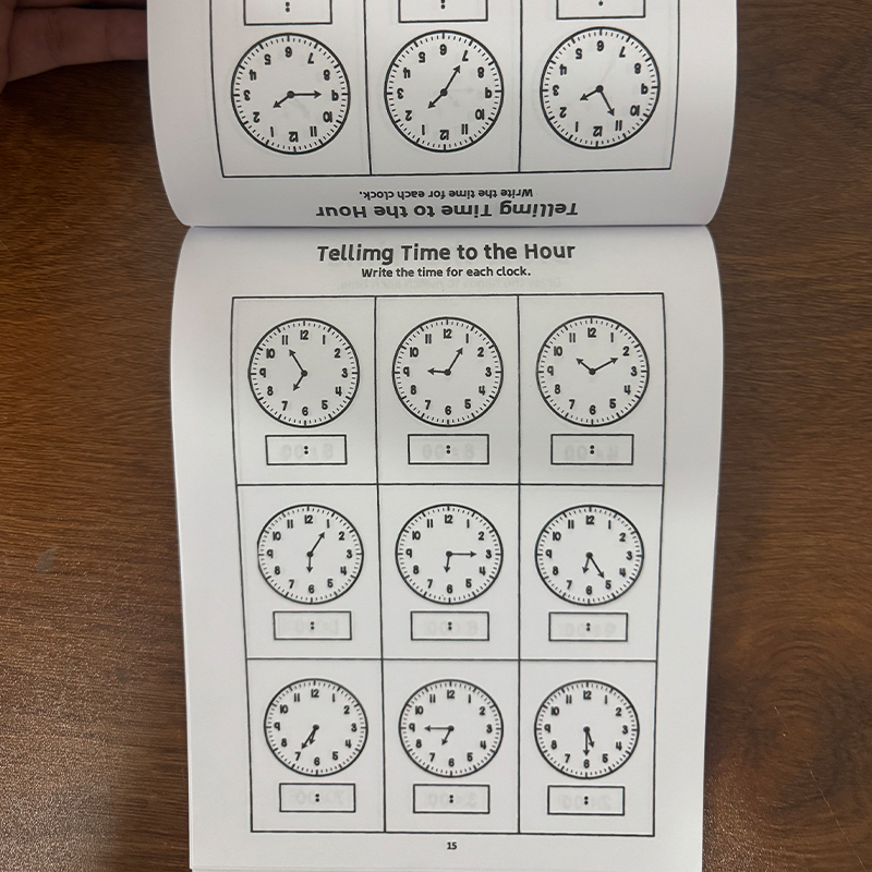 Telling Time Workbook for Kids - Kids Education Age 评论和价格