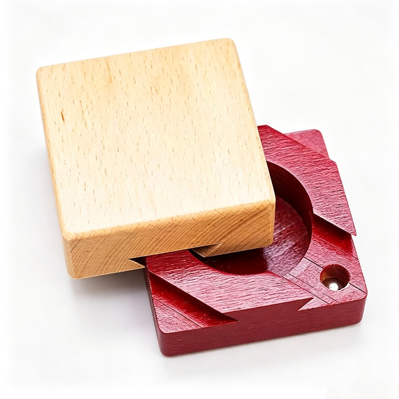 Wooden Puzzle Box with Secret  - Brain Teaser Cube 评论和价格
